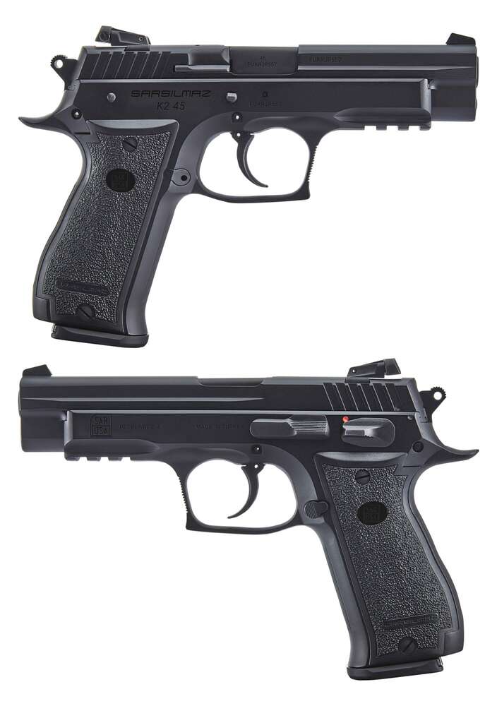 Handguns SAR Firearms 4.70" 45ACP SAR USA K245BL       K2 45 BLK          45ACP 14RD • Model: 4.70"